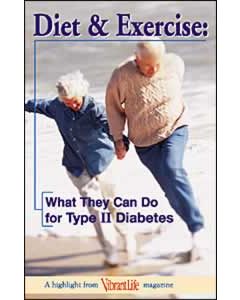 Diet & Exercise: What They Can do for Type 2 Diabetes, Package of 100 (Vibrant Life Tracts)