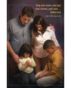 Keep Your Wants, Your Joys, Your Sorrows, Your Cares, Before God Church Bulletin 905 (pkg of 100)