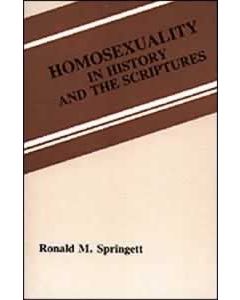 Homosexuality in History and the Scriptures