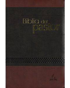 Biblia del Pastor – Versión Reina Valera 1995 - Marrón/Negra (Español) 