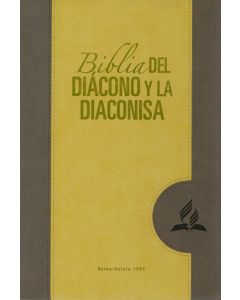Biblia del Diácono y la Diaconisa – Versión Reina Valera 1995 – Amarillo (Español)