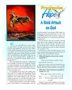 Prophecies of Hope, 05, A Bold Attack on God, pkg of 50