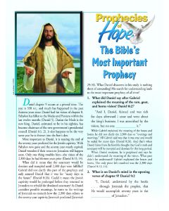 Prophecies of Hope, 06, The Bible's Most Important Prophecy, pkg of 50