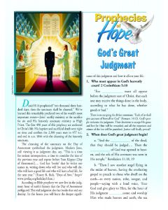 Prophecies of Hope, 08, God's Great Judgment, pkg of 50