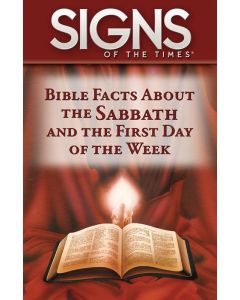 Pocket Signs - Bible Facts About the Sabbath - Pack of 100