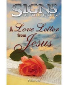 Pocket Signs - A Love Letter from Jesus - Packet of 100