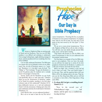 Prophecies of Hope, 01, Our Day in Bible Prophecy, pkg of 50