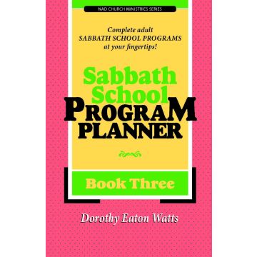 Sabbath School Program Planner, Book 3