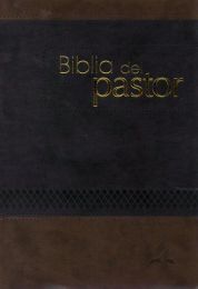 Biblia del Pastor – Versión Reina Valera 1995 - Marrón/Azul (Español) 