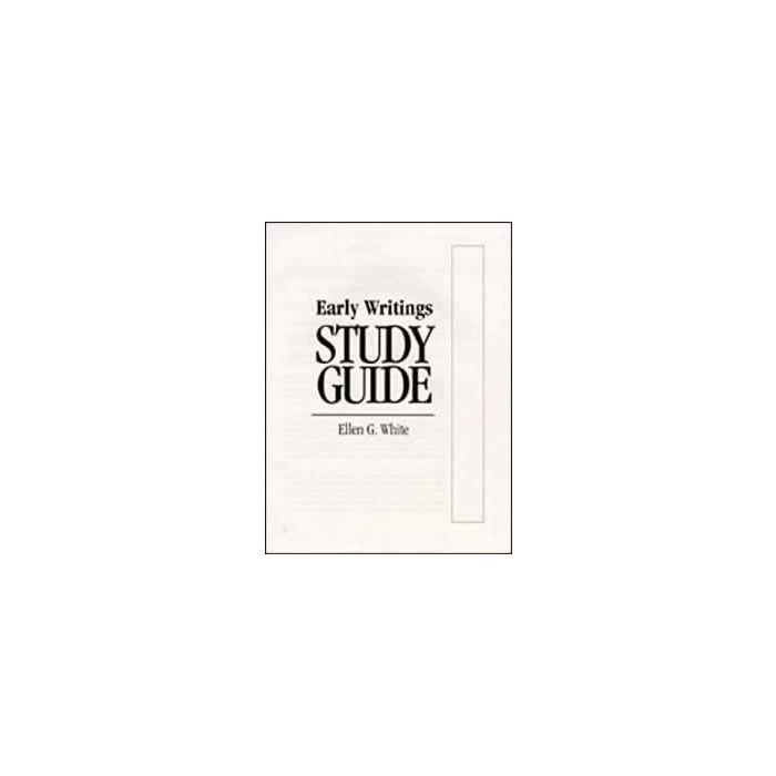 Early Writings Study Guide Early Writings Study Guide