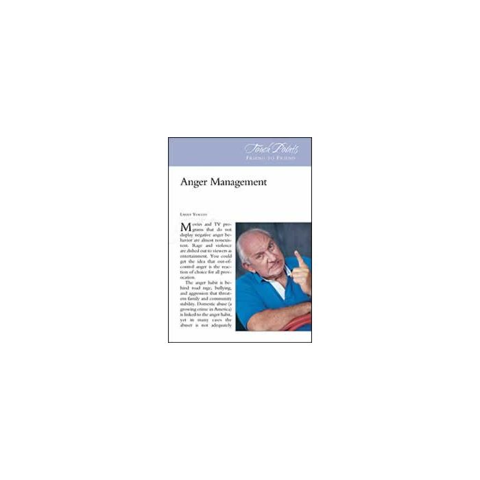 Touch Points -- Anger Management Touch Points -- Anger Management