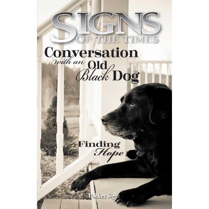 Pocket Signs - Conversation with an Old Black Dog - Packet of 100 Pocket Signs - Conversation with an Old Black Dog - Packet of 100