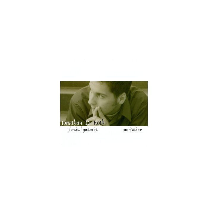 Jonathan Roth Meditations CD Jonathan Roth Meditations CD