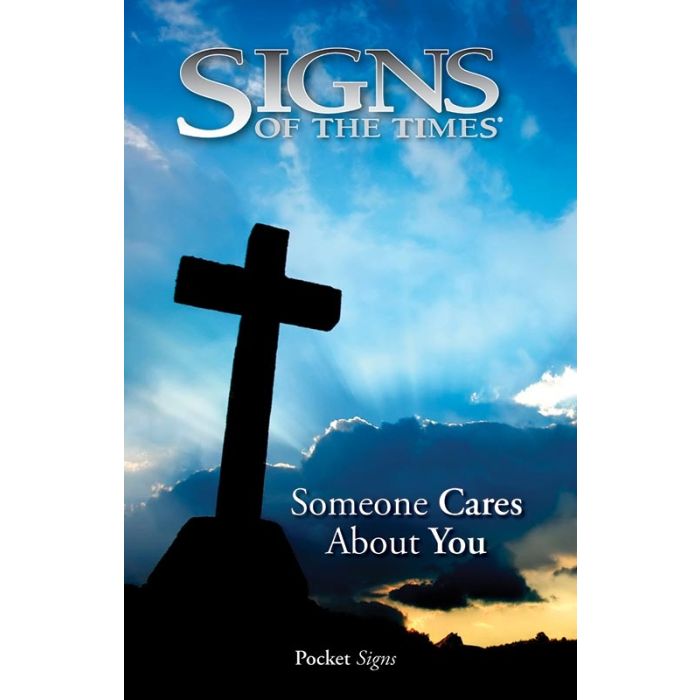 Pocket Signs - Someone Cares About You - Package of 100 Pocket Signs - Someone Cares About You - Package of 100