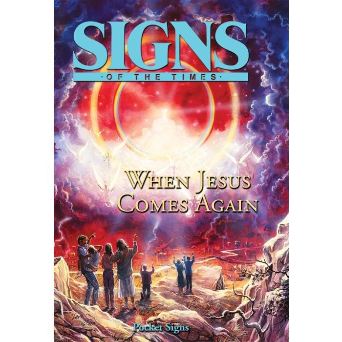 Pocket Signs - When Jesus Comes Again - Package of 100 Pocket Signs - When Jesus Comes Again - Package of 100