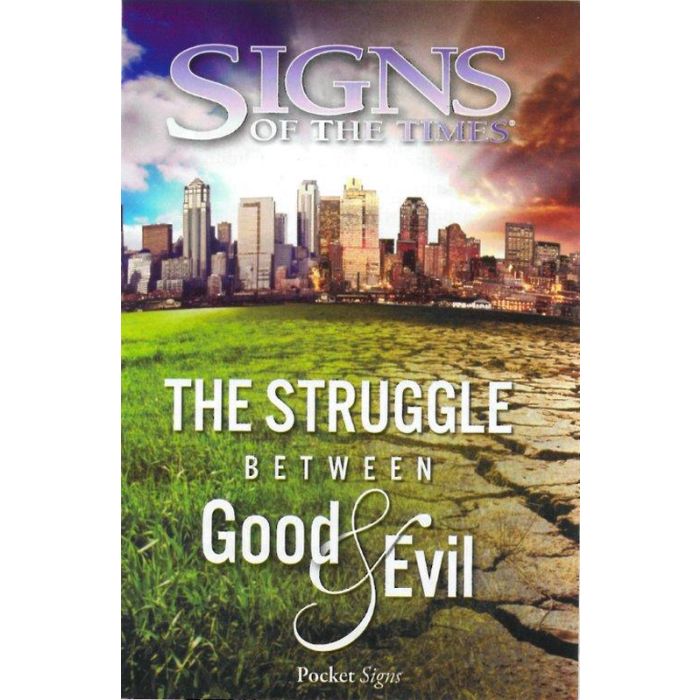 Pocket Signs - The Struggle Between Good and Evil - Packet of 100 Pocket Signs - The Struggle Between Good and Evil - Packet of 100