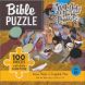 Bible Puzzle: Jesus Heals a Crippled Man (100 Pieces)