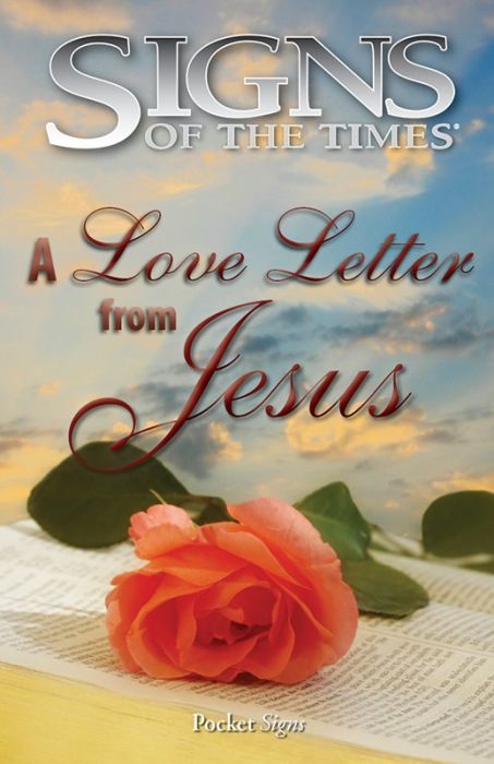 Pocket Signs - A Love Letter from Jesus - Packet of 100