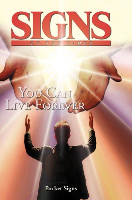 Pocket Signs - You Can Live Forever - Package of 100