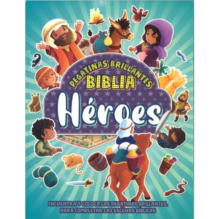 Pegatinas Brillante Biblia Héroes (Español) Pegatinas Brillante Biblia Héroes (Español)