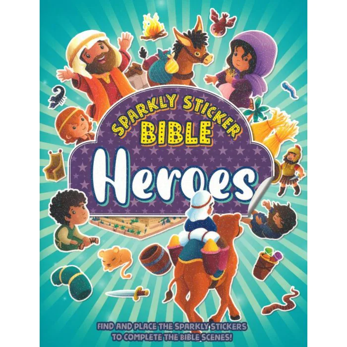 Sparkly Sticker Bible Heroes Sparkly Sticker Bible Heroes