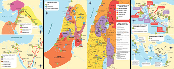 Adventurer Bible Maps
