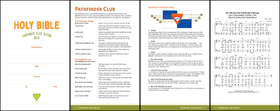 Pathfinder Bible Pages 1-4